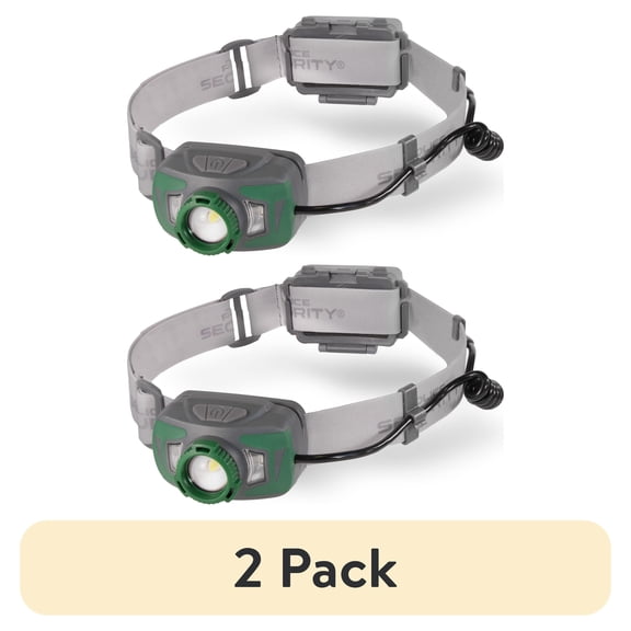 (2 pack) Police Security Twin Power 800L Headlamp