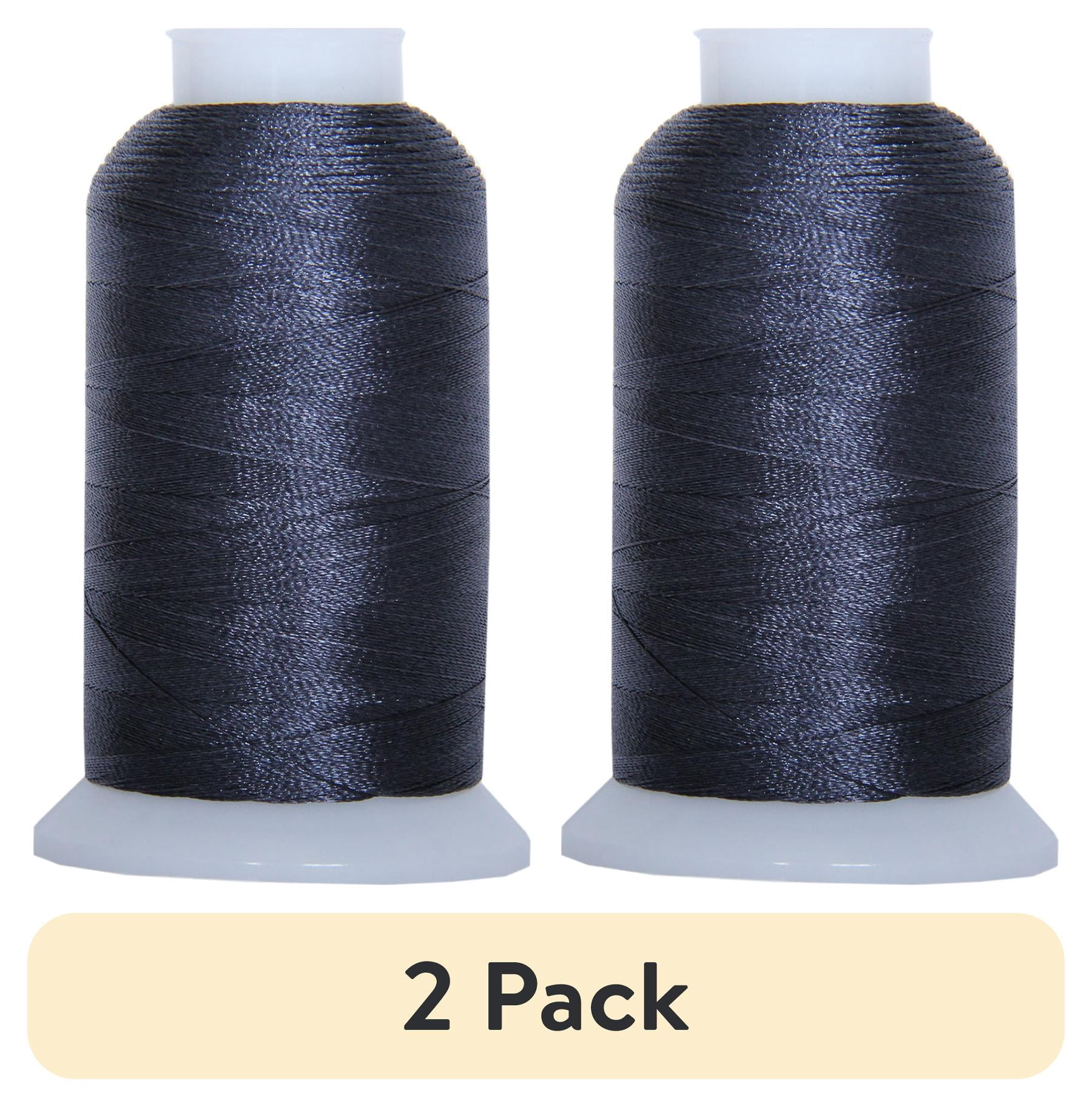 (2 pack) Polyester Machine Embroidery Thread by Threadart - No. 1241 ...