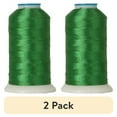 thumbnail image 1 of (2 pack) Polyester Machine Embroidery Thread by Threadart - No. 218 - Shamrock - 1000M - 220 Colors, 1 of 10