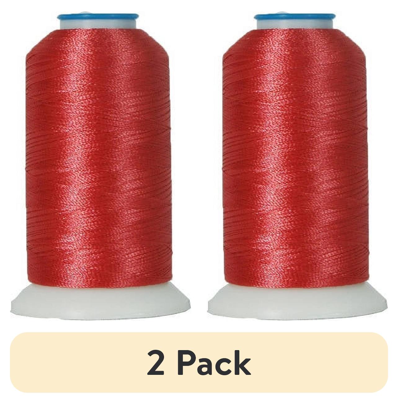 (2 pack) Polyester Machine Embroidery Thread by Threadart - No. 318 ...