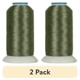 thumbnail image 1 of (2 pack) Polyester Machine Embroidery Thread by Threadart - No. 330 - Pewter - 1000M - 220 Colors, 1 of 10