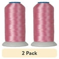 thumbnail image 1 of (2 pack) Polyester Machine Embroidery Thread by Threadart - No. 385 - Dusty Pink - 1000M - 220 Colors, 1 of 10