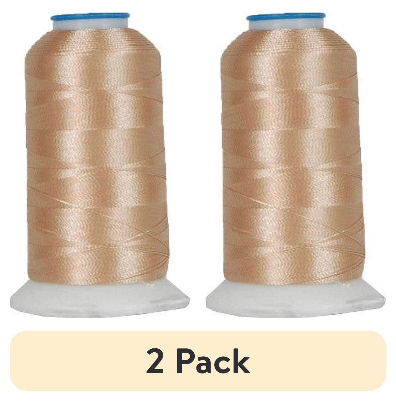 (2 pack) Polyester Machine Embroidery Thread by Threadart - No. 406 ...