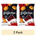 thumbnail image 1 of (2 pack) Popchips Popped Potato Snack, 100 Calorie Pack, BBQ Flavored, 0.8 oz Bag, 1 of 6
