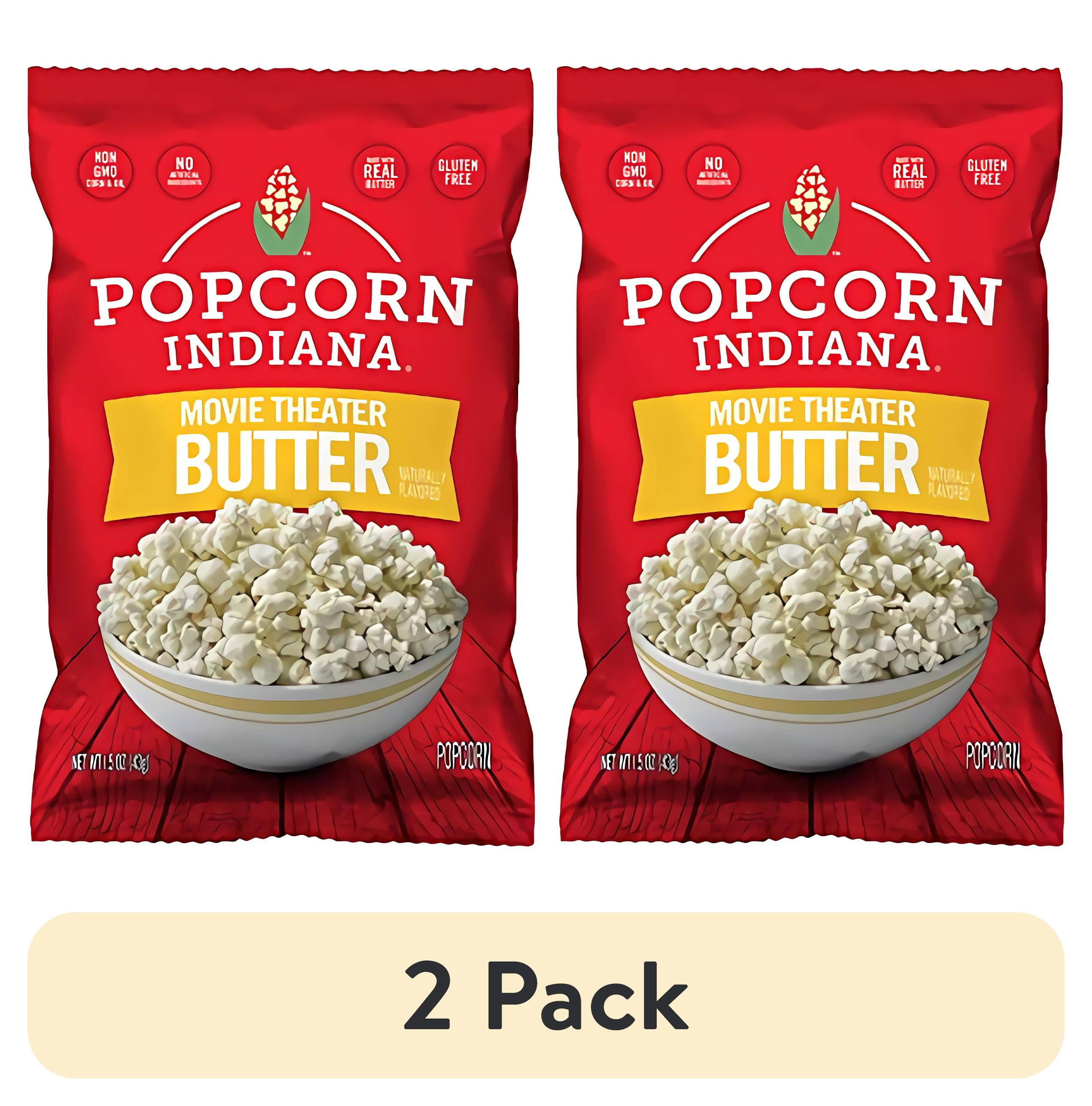 (2 pack) Popcorn Indiana, Kettlecorn, (Movie Theater, 1.5 ounce) | 6 ...