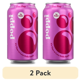 poppi Raspberry Rose 7.5oz Mini Can - Walmart.com