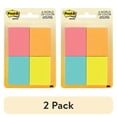 thumbnail image 1 of (2 pack) Post-it Notes 1.5 in x 2 in Cape Town Collection 8 Pads/Pack (653-8AF), 1 of 5