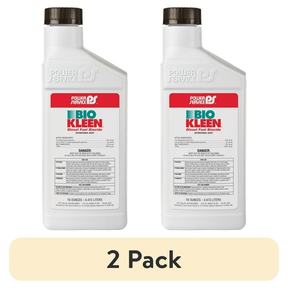 (2 pack) Power Service 016-09 Bio Kleen Diesel Fuel Automotive Additive, 16 oz