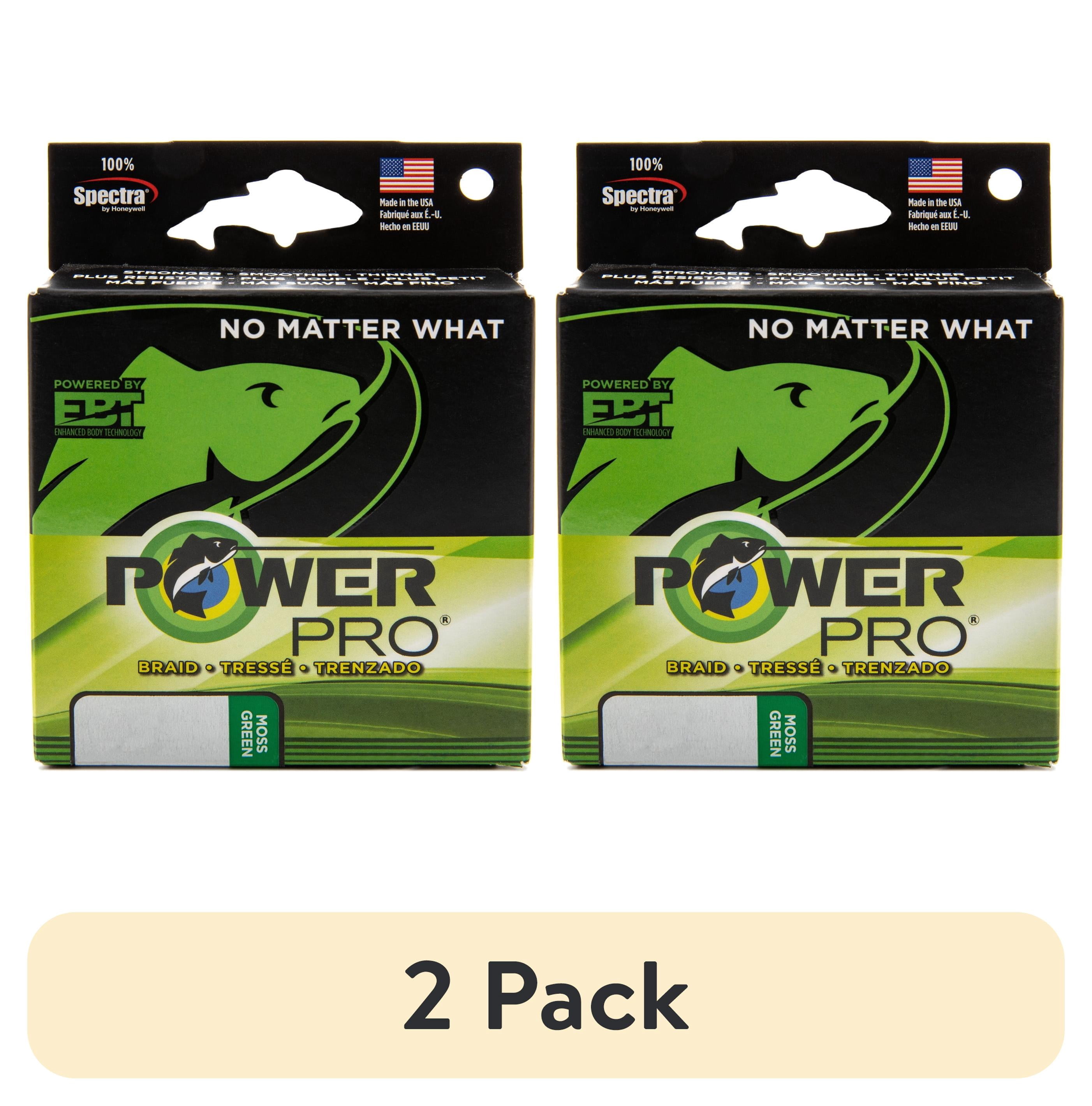 (2 pack) PowerPro Braided Fishing Line, 100lb x 3000yd grn,  [21101003000E]