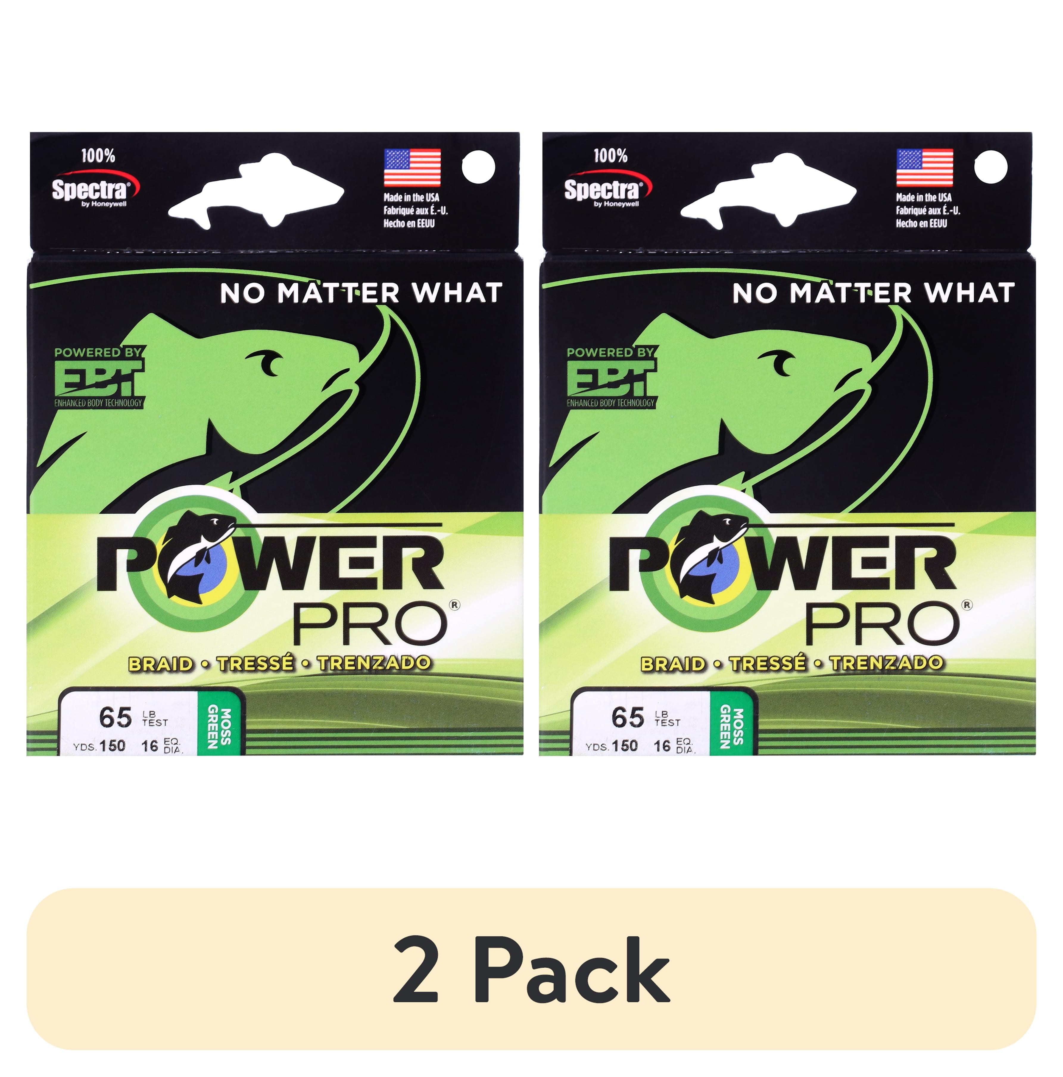 PowerPro Braided Fishing Line, 20Lb X 300Yd Ylw, [21100200300Y