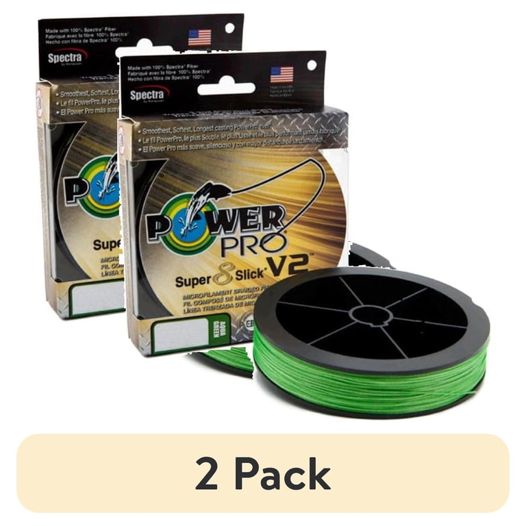 power pro braided fishing line 10lb PowerPro Braid PowerPro provides specific benefits to every situation an angler encounters and opens the door to waters never before fished.There is more to PowerPro than just thin strong braided for conventional fishing (2 pack) PowerPro Braided Fishing