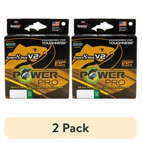 (2 pack) PowerPro Braided Fishing Line, Ppr Ssv2 20Lb 300Yd Mossgrn, [31500200300E]