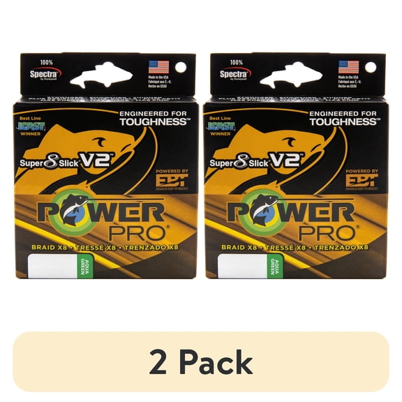PowerPro Braided Fishing Line, 100Lb X 1500Yd Grn,  [21101001500E]
