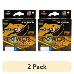 (2 pack) PowerPro Braided Fishing Line, ppr ssv2 30lb 300yd blue,  [31500300300A]