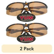 (2 pack) Pradco Yum Assorted Polarized Performance Sunglasses Male and Female, Adult, Fishing Sunglasses