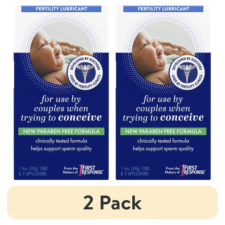 2 pack) Pre-Seed Fertility Lubricant, for Use by Couples Trying to  Conceive, with 9 Applicators, 1.4 oz Tube - Walmart.com