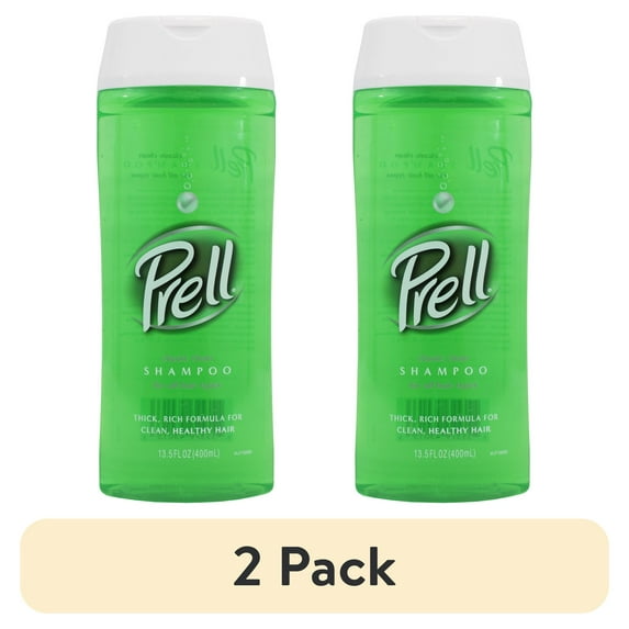 (2 pack) Prell® Classic Clean Shampoo, 13.5 fl oz, Clarifying, All Hair Types
