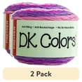 thumbnail image 1 of (2 pack) Premier Yarns Anti-Pilling DK Colors Yarn, Self-Striping Acrylic Yarn for Crocheting and Knitting, DK Weight, Petunia, 1 of 51