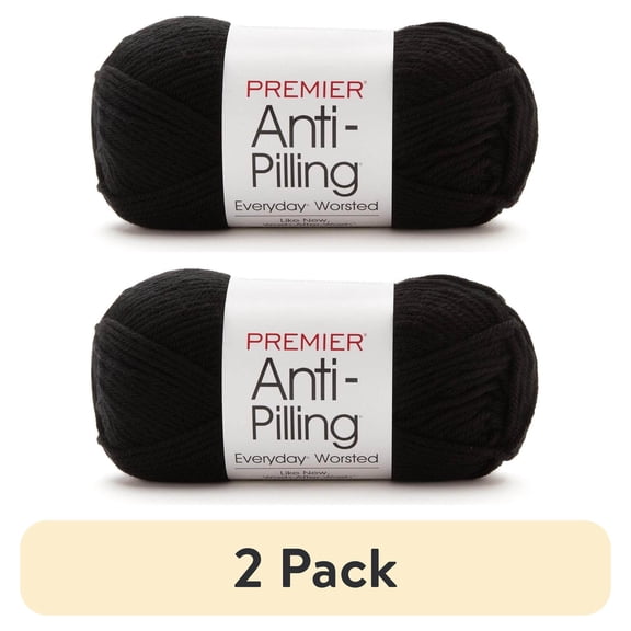 (2 pack) Anti-Pilling Everyday® Worsted