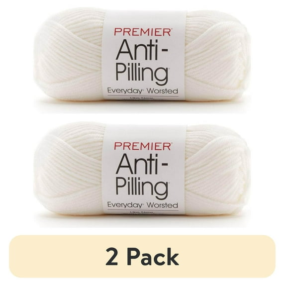 (2 pack) Anti-Pilling Everyday® Worsted