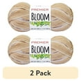 thumbnail image 1 of (2 pack) Premier Yarns Bloom DK Weight Yarn, Self-Patterning Yarn for Crocheting and Knitting, Sandpiper, 1 of 12