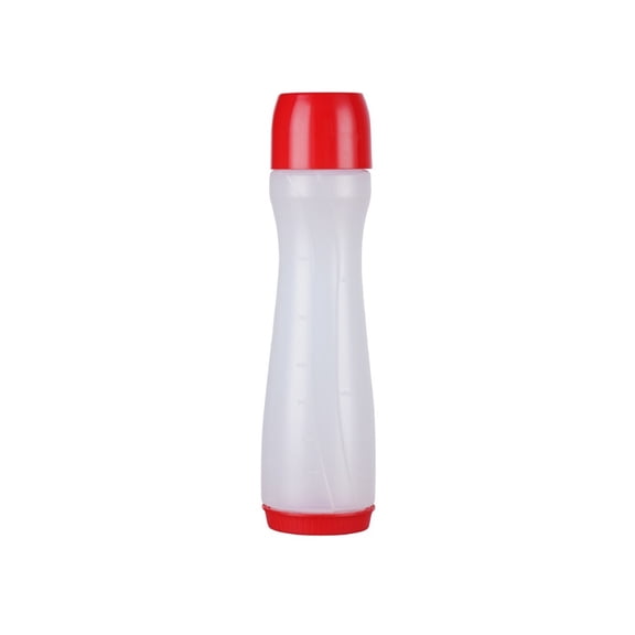 2 pack Premium Pancake Pen - Batter Squeeze Bottle for Perfect Pancake Designs | Easy-to-Clean Pancake Batter Dispenser with Drip-Free Valve | Ideal for Pancakes, Waffles, and Baking Needsred