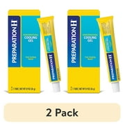 (2 pack) Preparation H Cooling Gel for Hemorrhoid Relief With Vitamin E and Aloe, 0.9 Oz.
