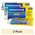 thumbnail image 1 of (2 pack) Preparation H Hemorrhoid Symptom Treatment Ointment, Itching, Burning & Discomfort Relief, Tube (1.0 oz) - 2 Pack, 1 of 7