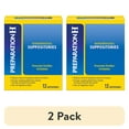 thumbnail image 1 of (2 pack) Preparation H Suppositories for Hemorrhoid Relief, Burning and Itching, 12 Count, 1 of 8