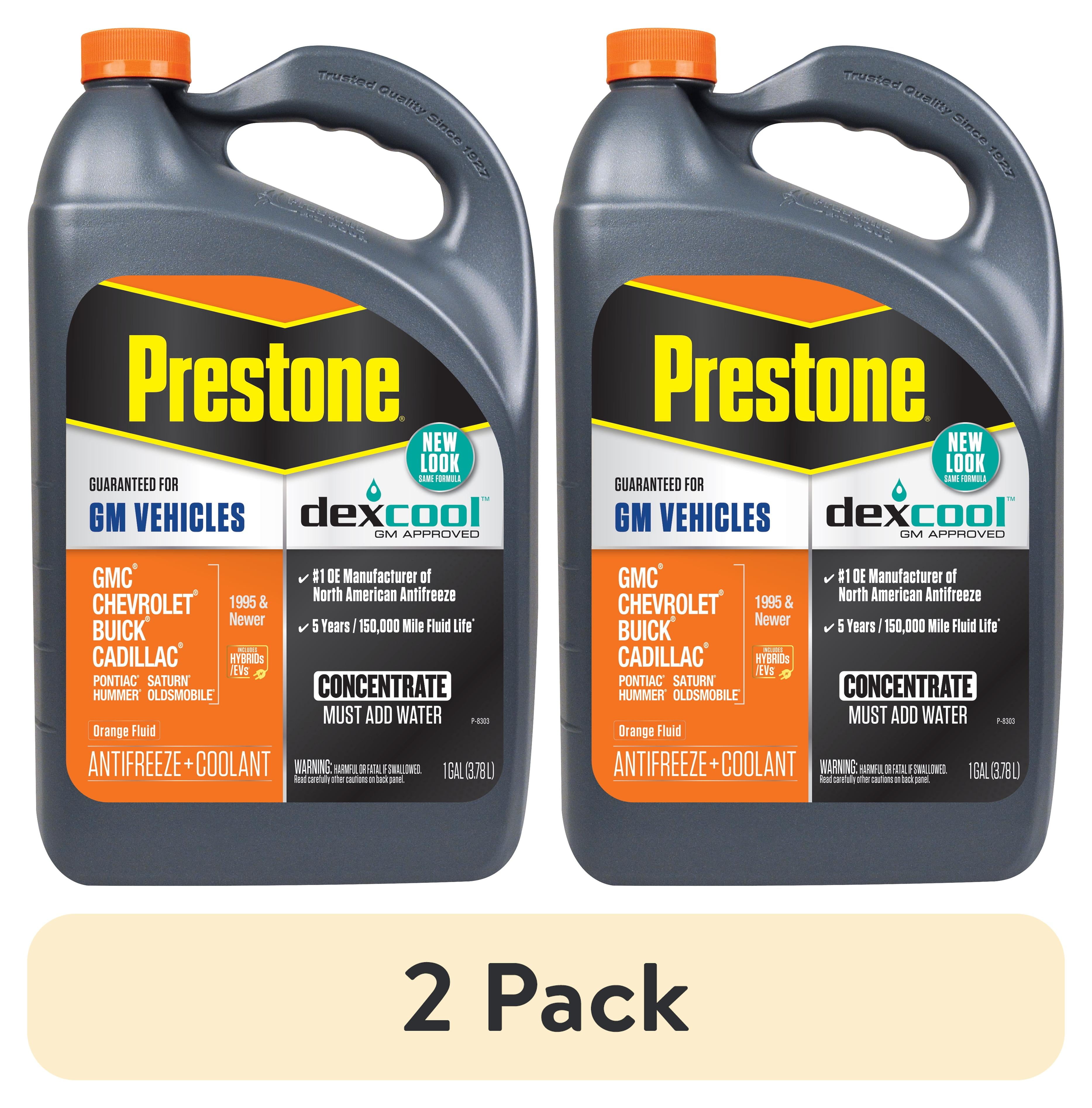 Prestone Dex-Cool Coolant Antifreeze Concentrate, Ready to Use