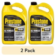 2 pack Prestone Platinum Extreme Protection Prediluted Antifreeze and Coolant 1 Gallon