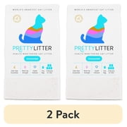 2 pack PrettyLitter Cat Litter - 8 lb Health Monitoring Cat Litter