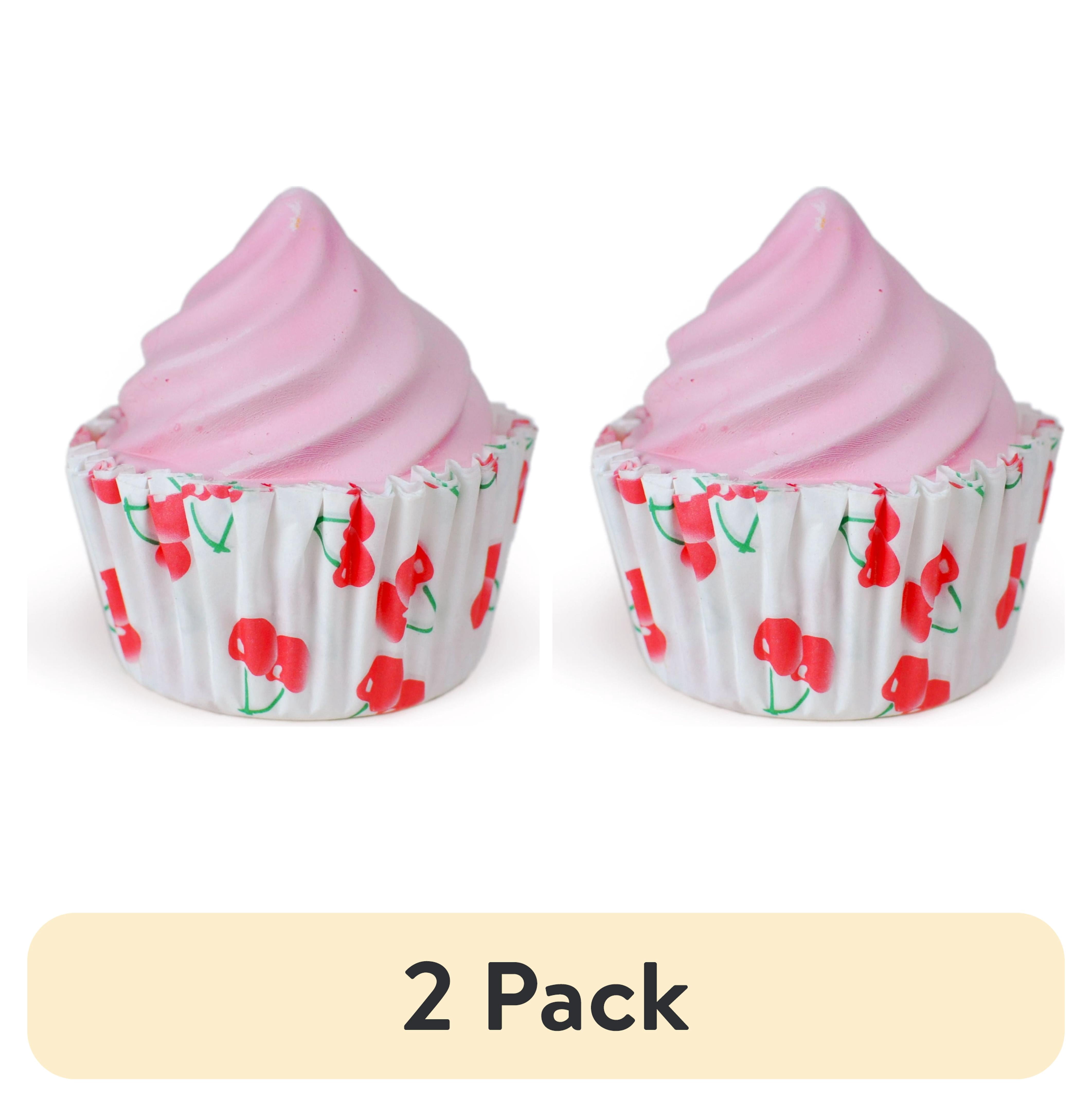 (2 pack) Prevue Pet Products Playfuls Pink Cupcake Mineral Block for Small Animals