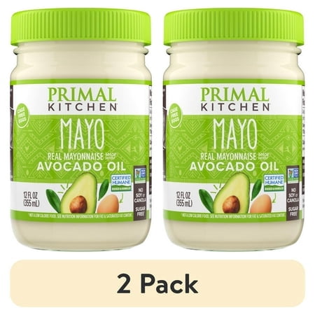 (2 pack) Primal Kitchen Avocado Oil Mayo 12 oz