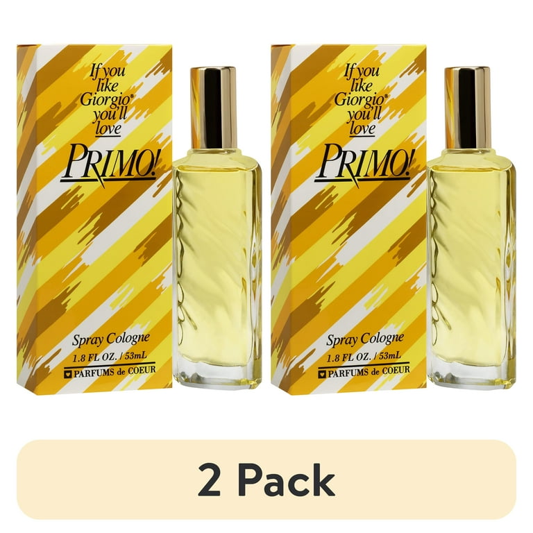 2 pack) Primo Cologne Spray for Women, 1.8 oz - Walmart.com