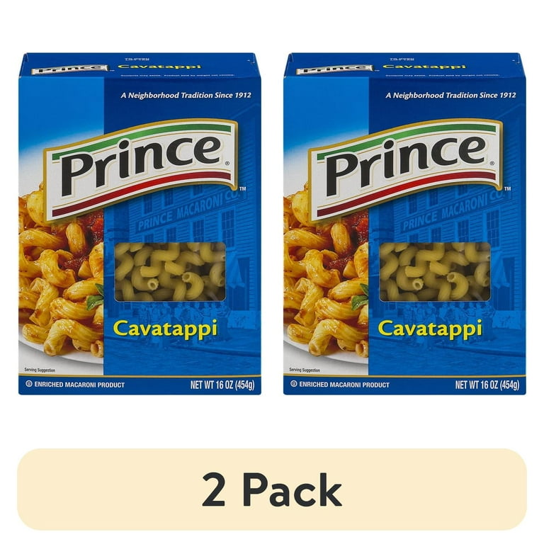 2 pack) Prince Cavatappi Pasta, 16-Ounce Box - Walmart.com