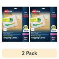 thumbnail image 1 of (2 pack) Avery Shipping Labels, 4.75" x 7.75", Matte White, 50ct (6876), 1 of 13