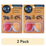 (2 pack) ProFISHiency DMF Bundle Pack with 1" Bobbers/Hooks and Sinkers