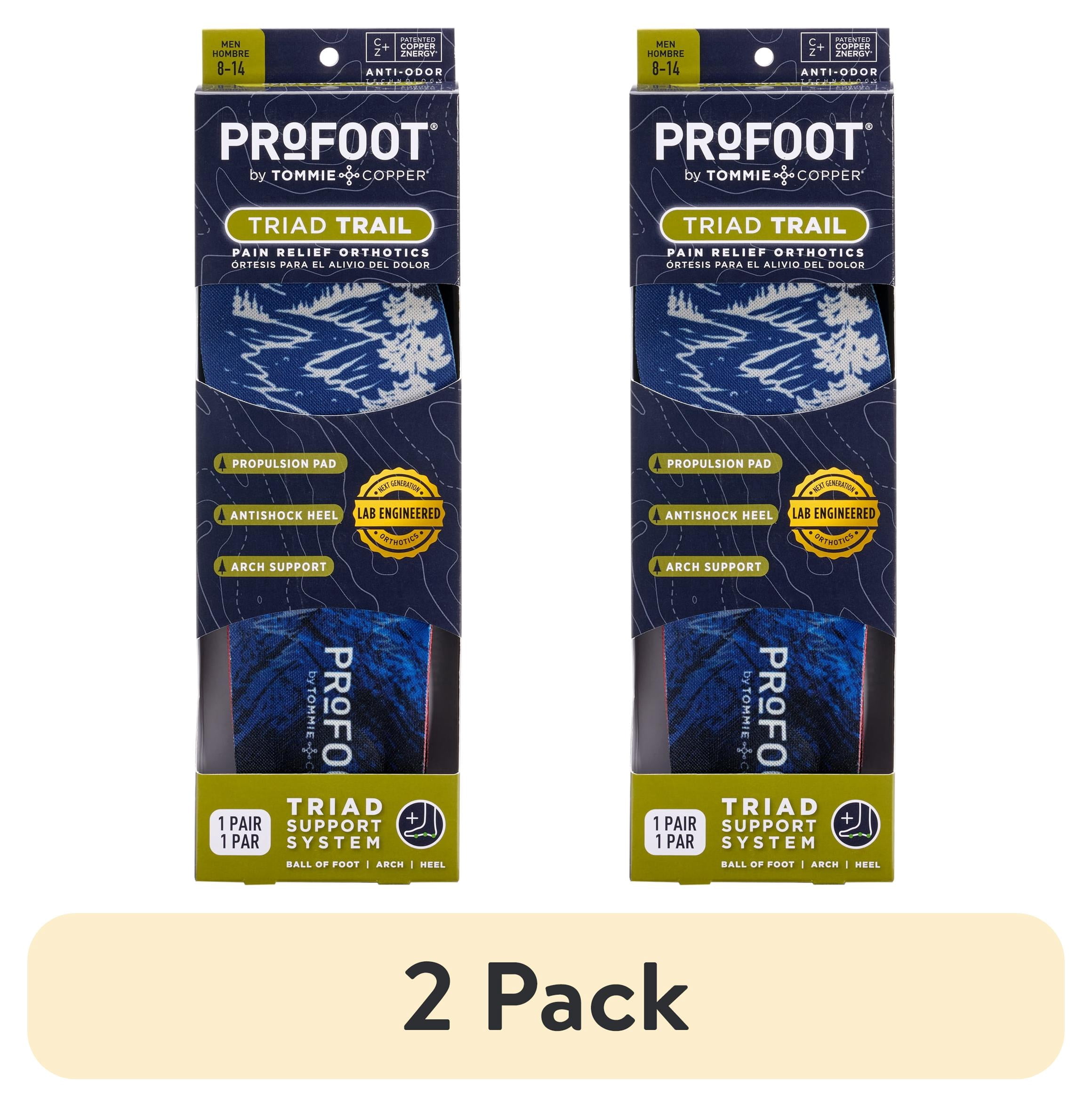 (2 pack) ProFoot TriadTrl M