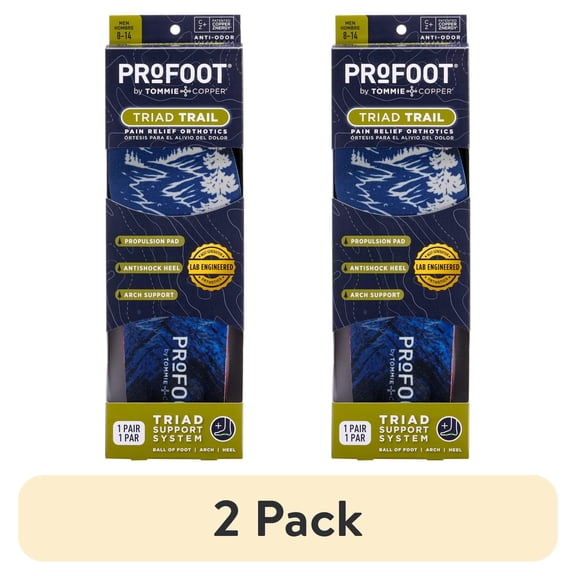 (2 pack) ProFoot TriadTrl M