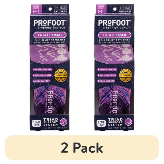 (2 pack) ProFoot TriadTrl W