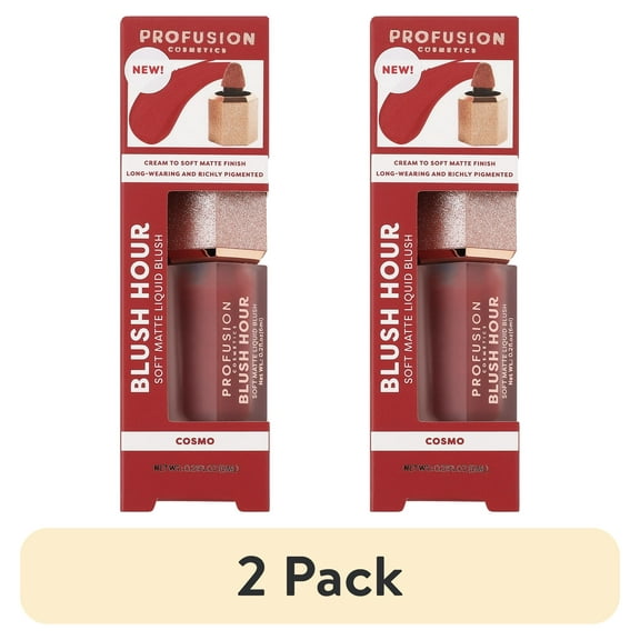(2 pack) Profusion Cosmetics Blush Hour Liquid Blush Cosmo (Terracotta)