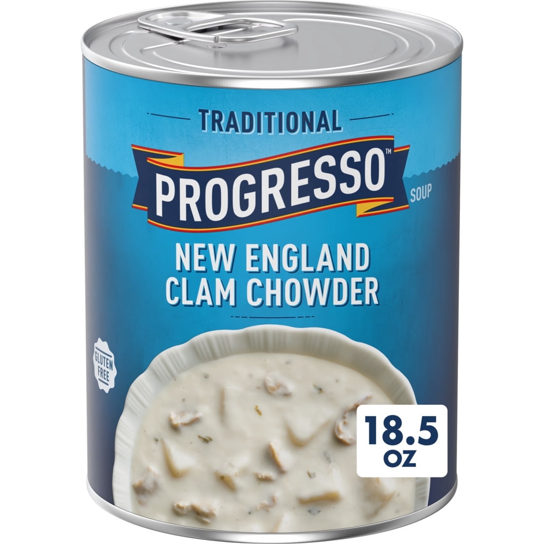 (2 pack) Progresso New England Clam Chowder Soup, Traditional Canned ...