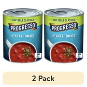(2 pack) Progresso Vegetable Classics, Hearty Tomato Soup, Gluten Free, 19 oz.