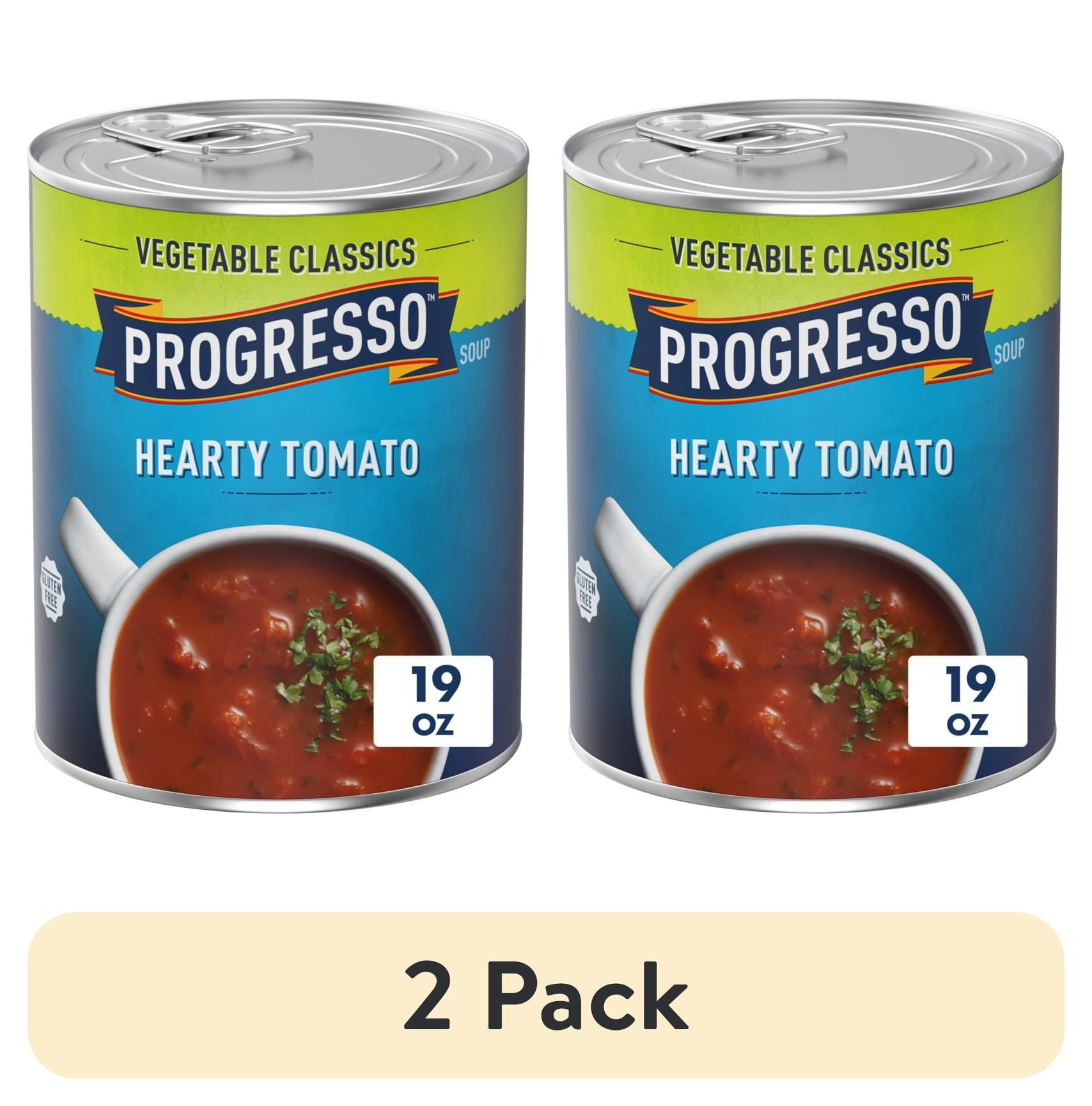 2 pack) Progresso Vegetable Classics, Hearty Tomato Soup, Gluten