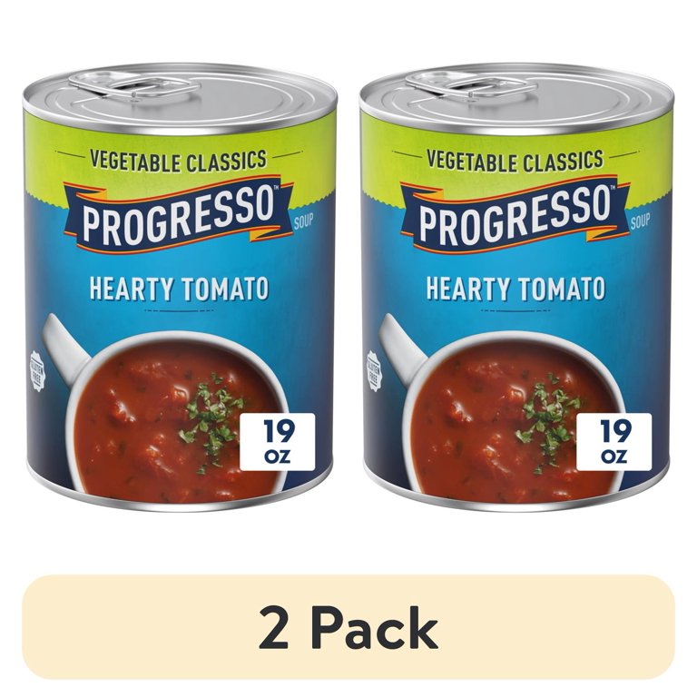 2 pack) Progresso Vegetable Classics, Hearty Tomato Soup, Gluten