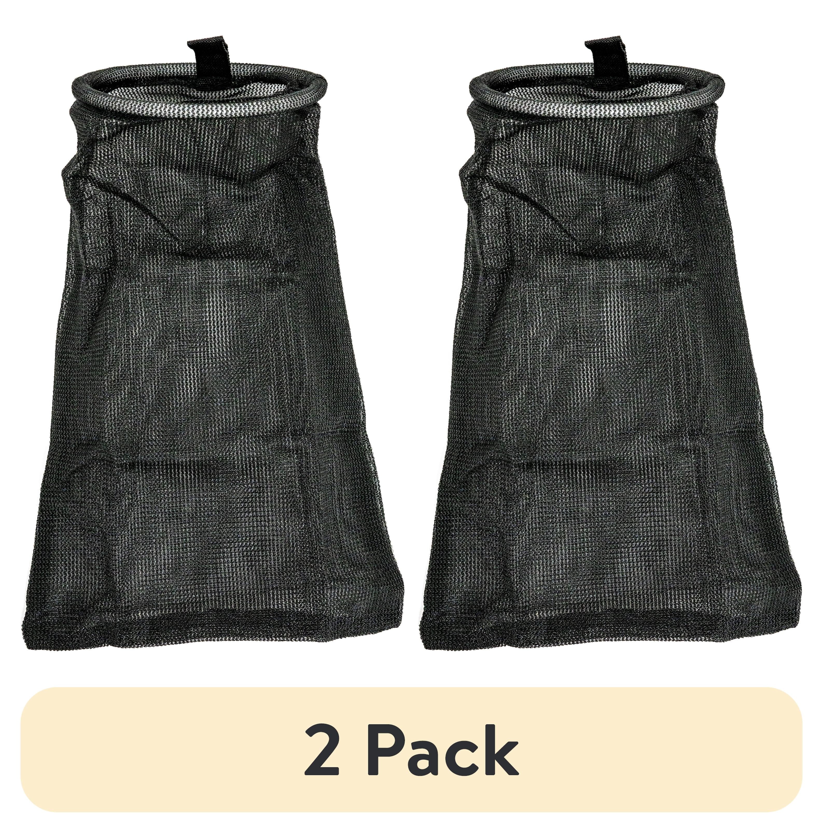 (2 pack) Promar Nylon Clam Harvesting/Collection Bag- Black