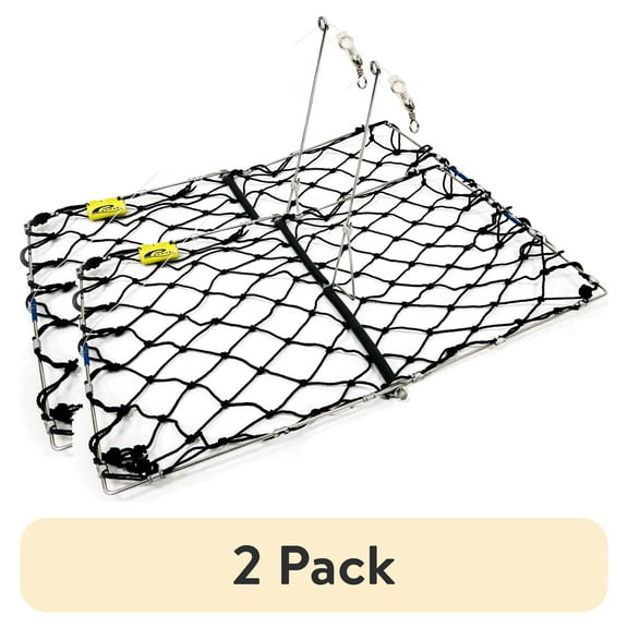 (2 pack) Promar Rectangular Castable Crab Trap