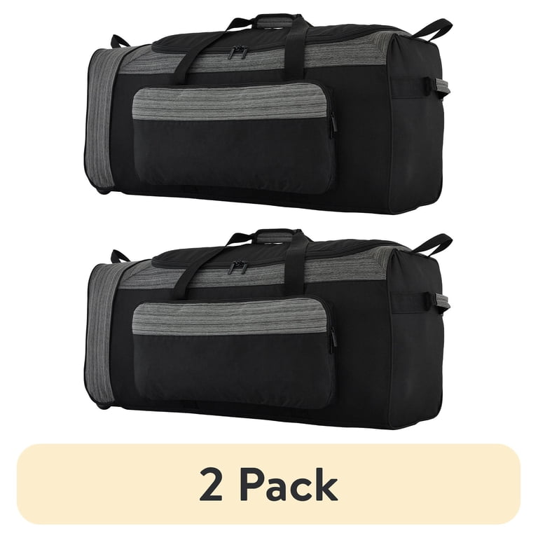 2 pack) Protege 36-inch Trifold Extra-Large Rolling Duffel Bag