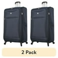 thumbnail image 1 of (2 pack) Protege Arendale 32" Softside Expandable Rolling Spinner Luggage, Navy Blue, 1 of 10